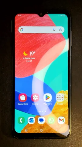 Foto tomada del Samsung Galaxy M33 de J****r posterior a la reparación de pantalla el 16 de Mayo de 2023
