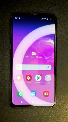 Foto tomada del Samsung Galaxy S10e de J**n posterior a la reparación de tapa trasera y pantalla el 19 de Mayo de 2023