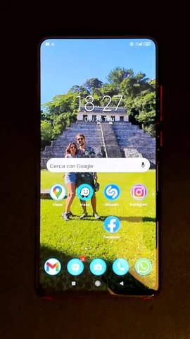Foto tomada del Xiaomi Mi 9T de P***r posterior a la reparación de pantalla el 25 de Mayo de 2023