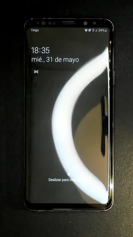 Foto tomada del Samsung Galaxy S9+ de M***o posterior a la reparación de puerto de carga el 31 de Mayo de 2023