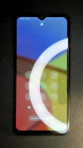 Foto tomada del Samsung Galaxy A12 de P***r posterior a la reparación de pantalla el 1 de Junio de 2023