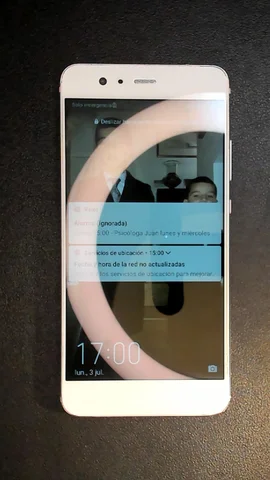 Foto tomada del Huawei P10 Plus de C***l posterior a la reparación de pantalla el 29 de Junio de 2023