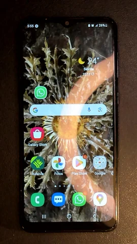 Foto tomada del Samsung Galaxy A04 de A*****n posterior a la reparación de pantalla el 12 de Julio de 2023