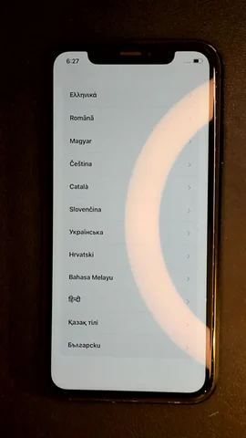 Foto tomada del Apple iPhone XR de E*******h posterior a la reparación de sensor de proximidad el 24 de Agosto de 2023