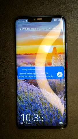 Foto tomada del Huawei Mate 20 Pro de R****l posterior a la reparación de batería el 1 de Septiembre de 2023