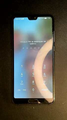 Huawei P20 Pro de J**n antes de la reparación de batería