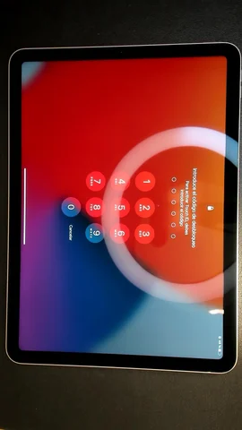 Foto tomada del Apple iPad Air 4 (2020) de M***a posterior a la reparación de pantalla el 7 de Septiembre de 2023