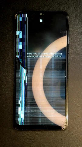 Samsung Galaxy A32 5G de C******o antes de la reparación de pantalla