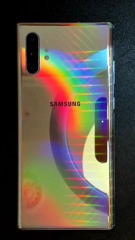 Foto tomada del Samsung Galaxy Note10+ de R***n posterior a la reparación de tapa trasera y lente de cámara trasera el 15 de Septiembre de 2023