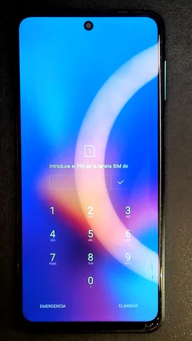 Xiaomi Redmi Note 9 Pro de E*****o antes de la reparación de pantalla