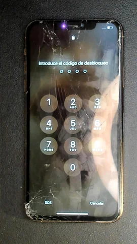 Apple iPhone 11 Pro Max de E****r antes de la reparación de pantalla