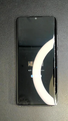 Foto tomada del Xiaomi Mi Note 10 de L*****o posterior a la reparación de batería el 17 de Octubre de 2023