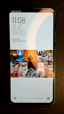 Foto tomada del Xiaomi Redmi 9 de A*a posterior a la reparación de pantalla el 19 de Octubre de 2023