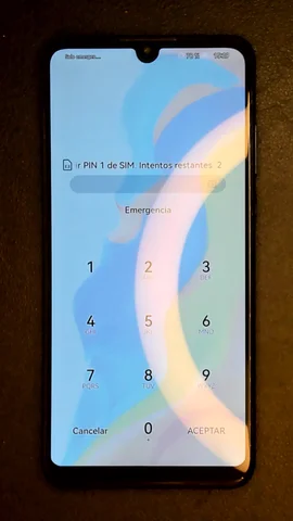 Foto tomada del Huawei P30 lite de L**s posterior a la reparación de pantalla el 7 de Noviembre de 2023