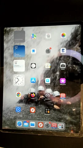 Apple iPad Pro 12.9 (2018) de J*****n antes de la reparación de pantalla