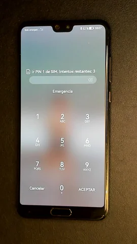 Foto tomada del Huawei P20 Pro de D****l posterior a la reparación de batería el 2 de Enero de 2024