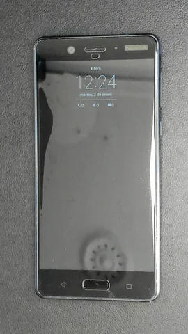 Foto tomada del Nokia 8 de J***e posterior a la reparación de batería el 2 de Enero de 2024