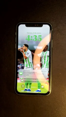 Foto tomada del Apple iPhone 11 de J*****n posterior a la reparación de sensor de proximidad el 19 de Enero de 2024