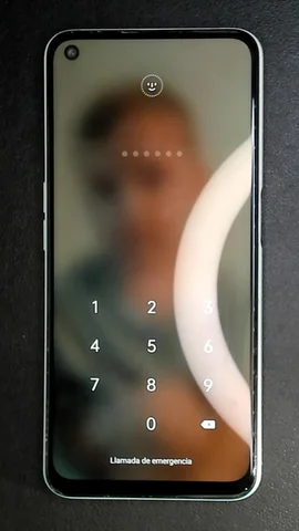 Foto tomada del Oppo A52 de P***o posterior a la reparación de pantalla el 22 de Enero de 2024