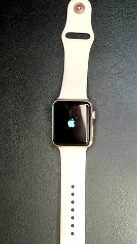 Foto tomada del Apple Watch Serie 1 42mm de L***a posterior a la reparación de batería el 24 de Enero de 2024