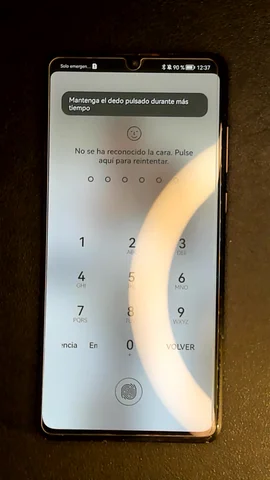 Foto tomada del Huawei P30 de R**a posterior a la reparación de pantalla el 29 de Enero de 2024