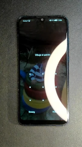 Foto tomada del Huawei P smart 2019 de A******n posterior a la reparación de pantalla el 6 de Febrero de 2024