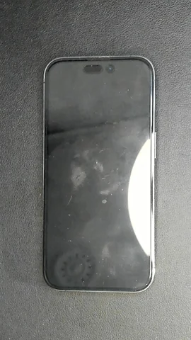 Apple iPhone 14 Pro de P***o antes de la reparación de batería