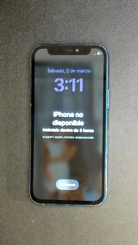 Foto tomada del Apple iPhone 12 mini de S****l posterior a la reparación de pantalla el 29 de Febrero de 2024