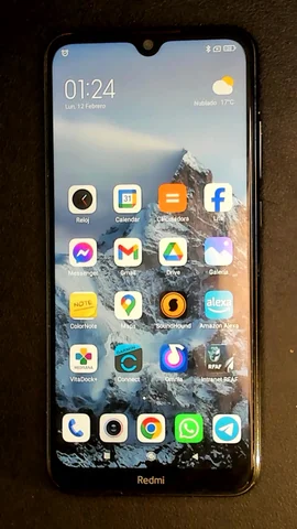 Foto tomada del Xiaomi Redmi Note 8T de J**é posterior a la reparación de electrónica de botón de encendido y electrónica de botones de volumen el 21 de Marzo de 2024