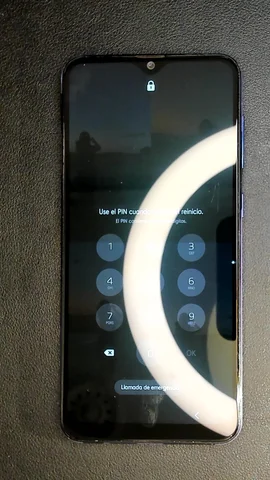 Foto tomada del Samsung Galaxy A30s de V******a posterior a la reparación de pantalla el 30 de Marzo de 2024