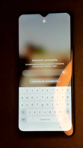 Foto tomada del Samsung Galaxy A12 de J**n posterior a la reparación de pantalla el 22 de Abril de 2024