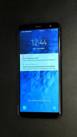 Foto tomada del Samsung Galaxy J6 de J**é posterior a la reparación de batería el 20 de Mayo de 2024