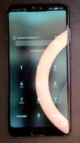 Foto tomada del Huawei P20 Pro de Á****a posterior a la reparación de pantalla el 4 de Junio de 2024