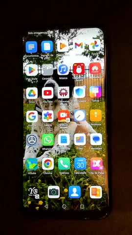 Foto tomada del Huawei P Smart Z de M****l posterior a la reparación de pantalla el 21 de Junio de 2024