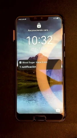 Foto tomada del Huawei P20 Pro de F*******o posterior a la reparación de pantalla el 27 de Junio de 2024