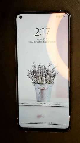 Foto tomada del Xiaomi Mi 10T 5G de P***r posterior a la reparación de electrónica encendido el 15 de Julio de 2024