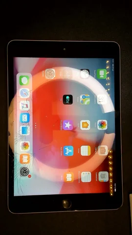 Apple iPad mini 2 de V****a antes de la reparación de cristal digitalizador