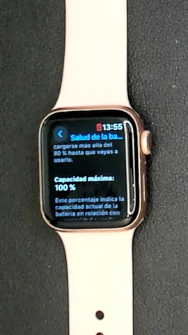 Foto tomada del Apple Watch SE 40mm de M***a posterior a la reparación de batería el 31 de Agosto de 2024