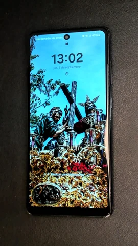 Foto tomada del Samsung Galaxy A52 de P***o posterior a la reparación de pantalla el 3 de Septiembre de 2024