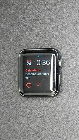 Foto tomada del Apple Watch Serie 2 42mm de J**é posterior a la reparación de cristal digitalizador el 11 de Septiembre de 2024