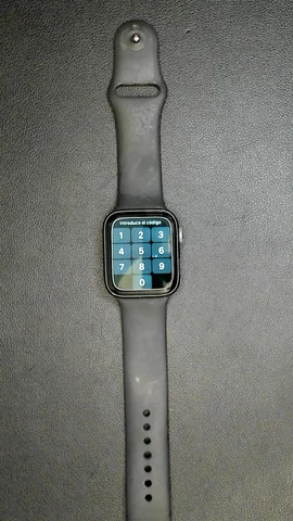 Foto tomada del Apple Watch Serie 4 44mm de D***d posterior a la reparación de batería el 23 de Septiembre de 2024