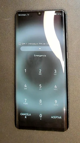 Foto tomada del Huawei P30 Pro de I****l posterior a la reparación de pantalla el 17 de Octubre de 2024