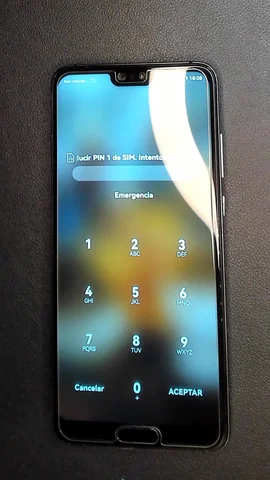 Foto tomada del Huawei P20 de F*******o posterior a la reparación de batería y pantalla el 19 de Noviembre de 2024