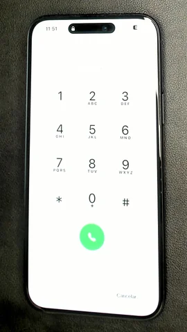 Foto tomada del Apple iPhone 15 Plus de S****o posterior a la reparación de pantalla el 23 de Enero de 2025