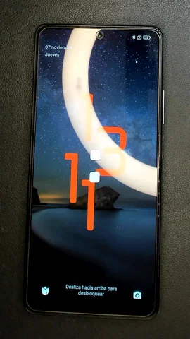 Foto tomada del Xiaomi 11T Pro de H**o posterior a la reparación de batería el 23 de Enero de 2025