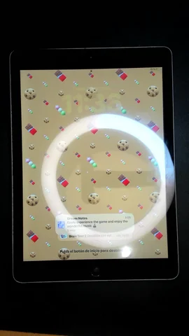 Foto tomada del Apple iPad 6 9.7 (2018) de G*******i posterior a la reparación de cristal digitalizador el 21 de Abril de 2025