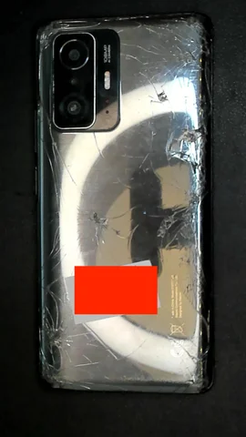 Xiaomi 11T Pro de D****l antes de la reparación de tapa trasera y pantalla