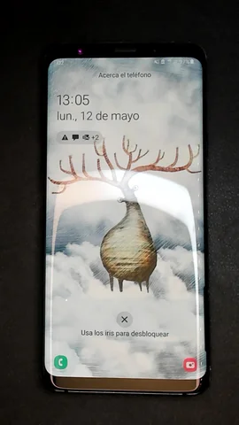 Foto tomada del Samsung Galaxy S9+ de J**é posterior a la reparación de puerto de carga el 12 de Mayo de 2025