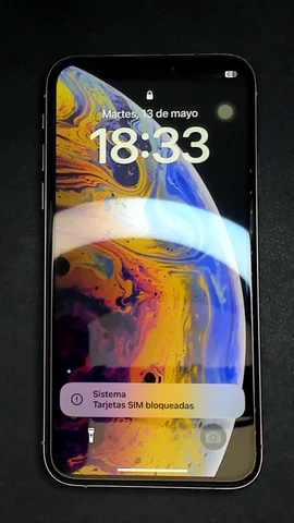 Foto tomada del Apple iPhone XS de M****l posterior a la reparación de pantalla el 13 de Mayo de 2025