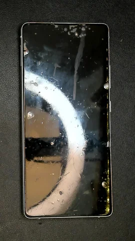 Samsung Galaxy S10 Lite de E****a antes de la reparación de puerto de carga y micrófono